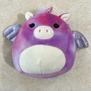 Willow Pink Purple Unicorn Pegasus 5" Squishmallow